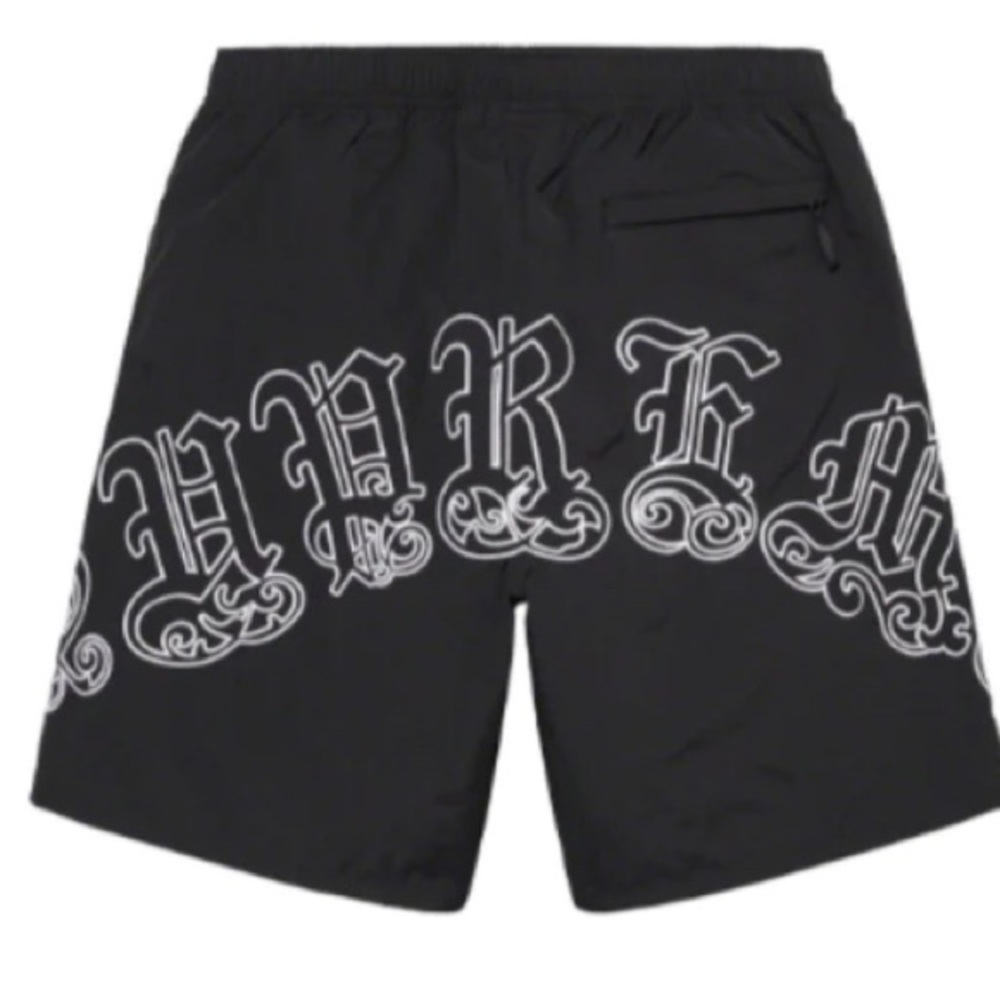 SUPREME Old English Nylon Short - Black